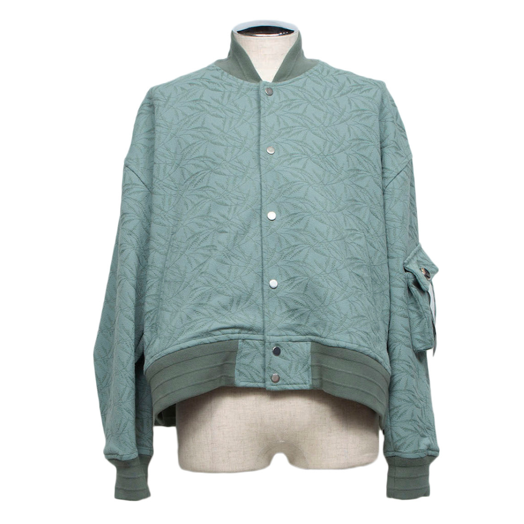 Original fabric stadium jacket (GLASS GREEN)