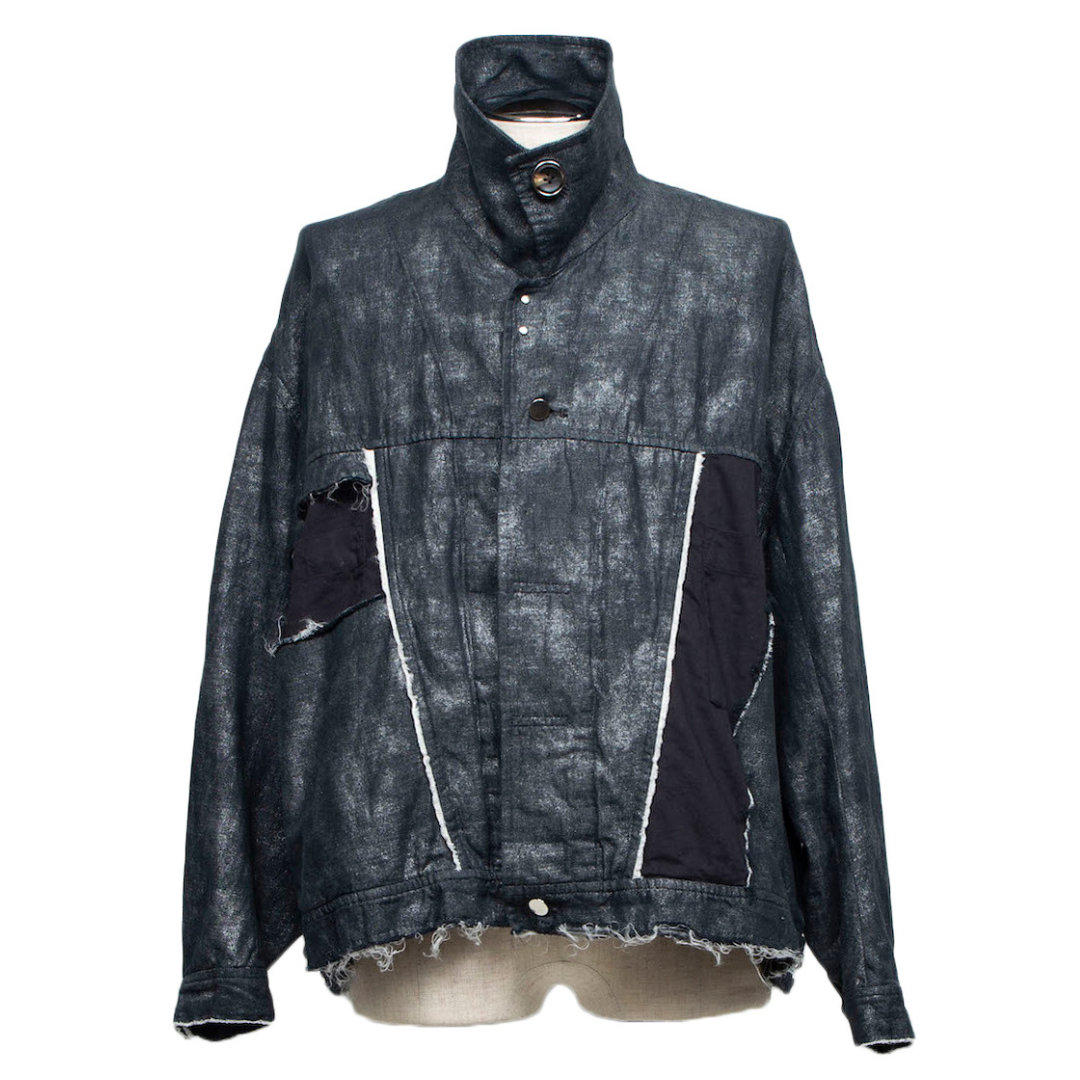 Carpenter Jacket (BLACK×FOIL)