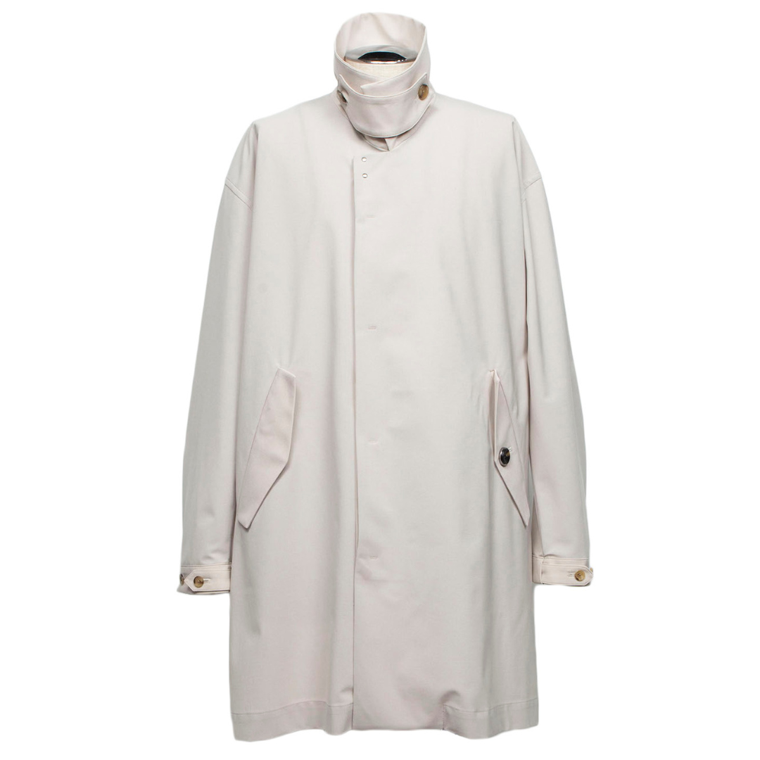 Semi-Long Soutien Collar Light Coatt(NATURAL)