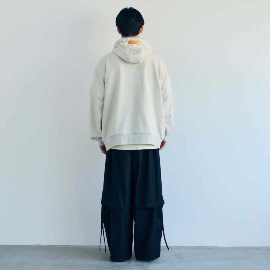 ダブルジップパーカー (OFF-WHITE)