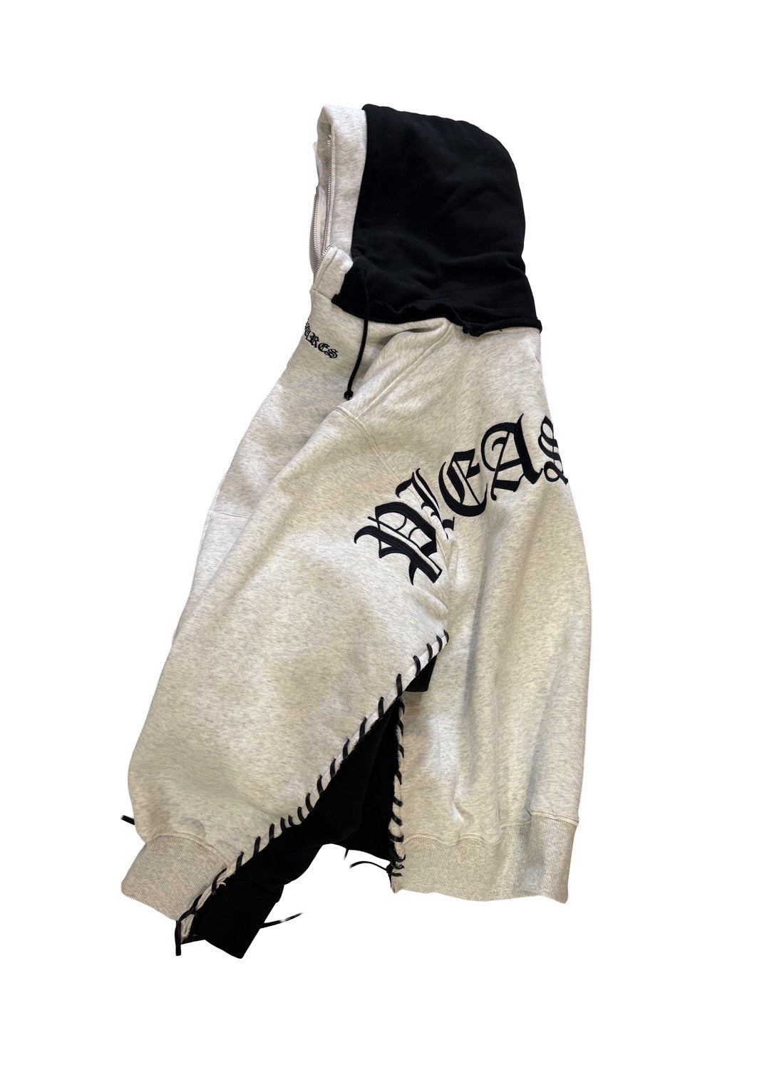PLEASURES × DISCOVERED DOUBLE LAYERED HOODIE