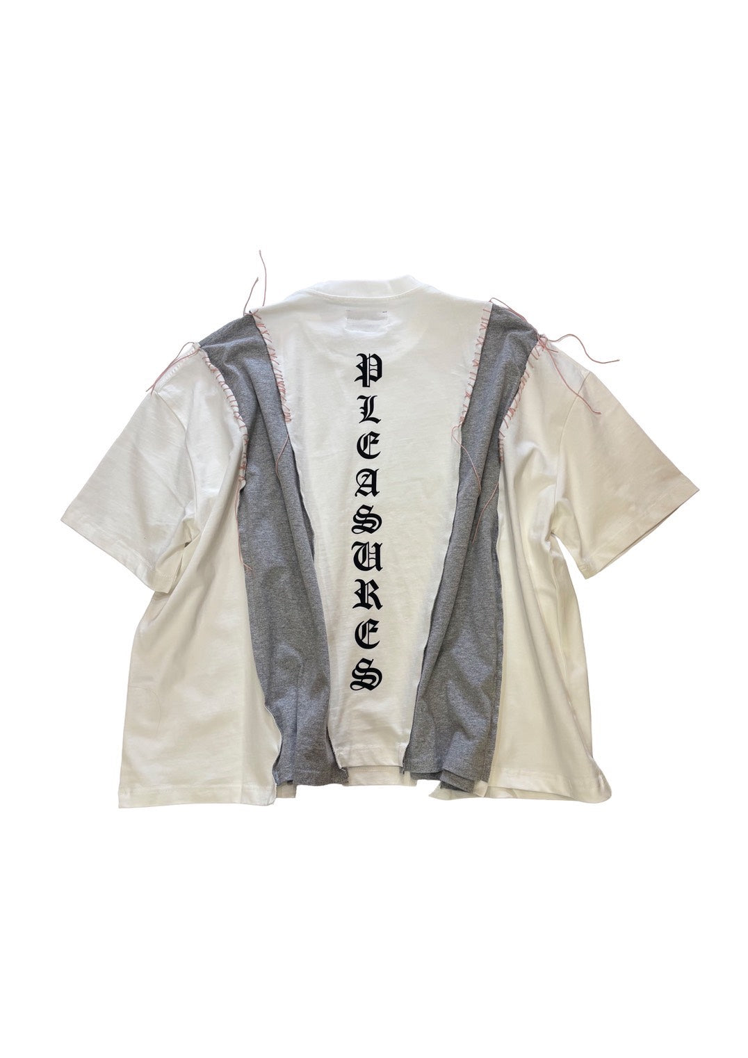 PLEASURES × DISCOVERED DOCKING WIDE TEE