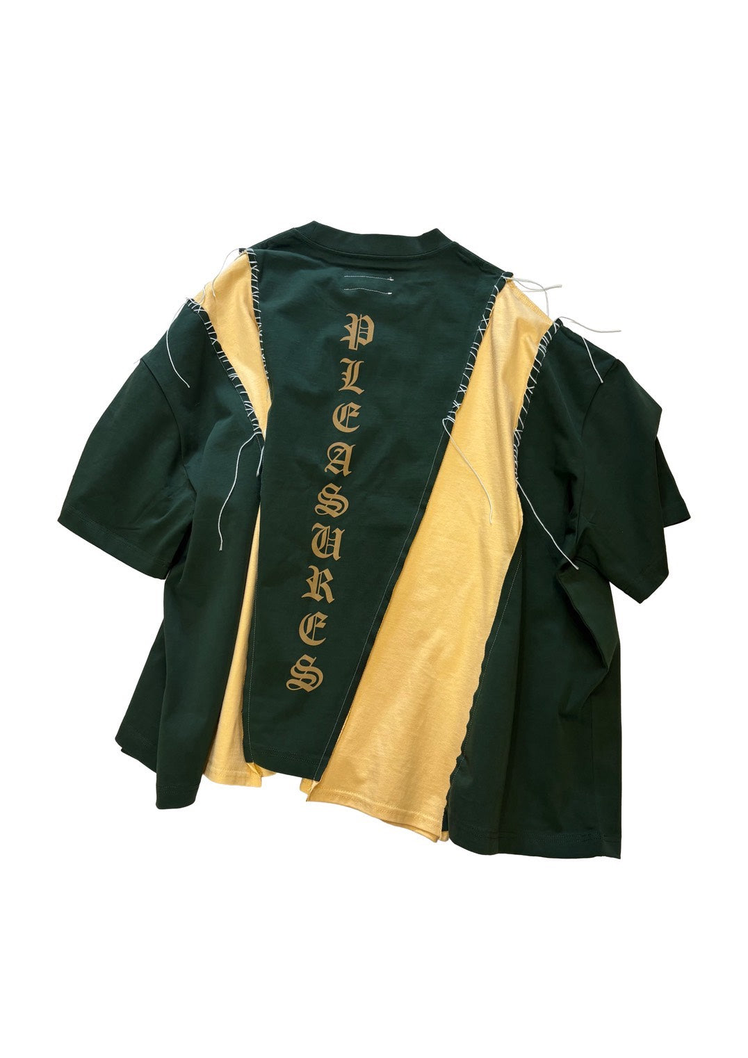 PLEASURES × DISCOVERED DOCKING WIDE TEE