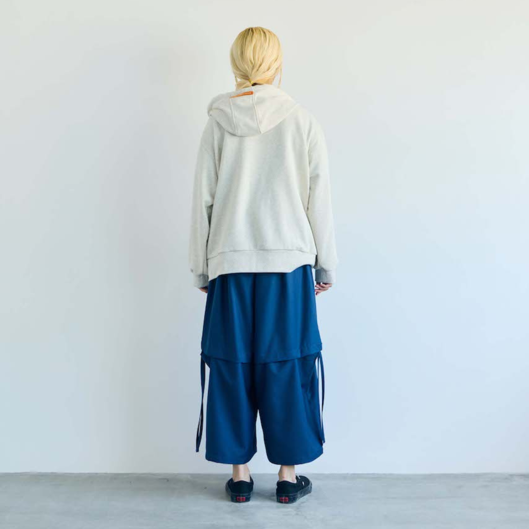 ダブルジップパーカー (OFF-WHITE)