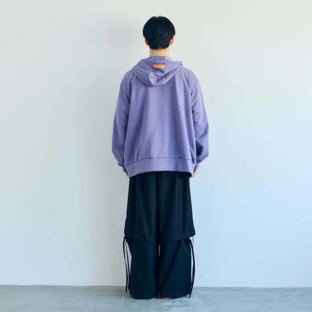 ダブルジップパーカー (PURPLE)