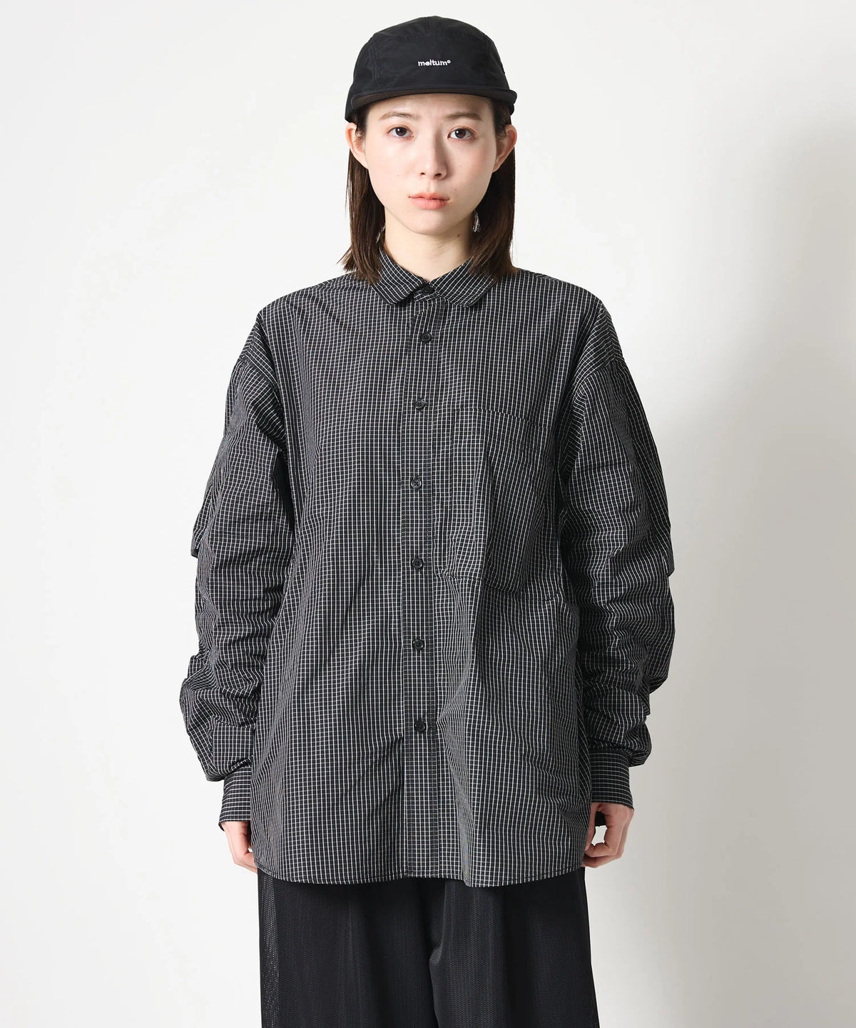 GRAPH CHECK TECH SHIRT L/S