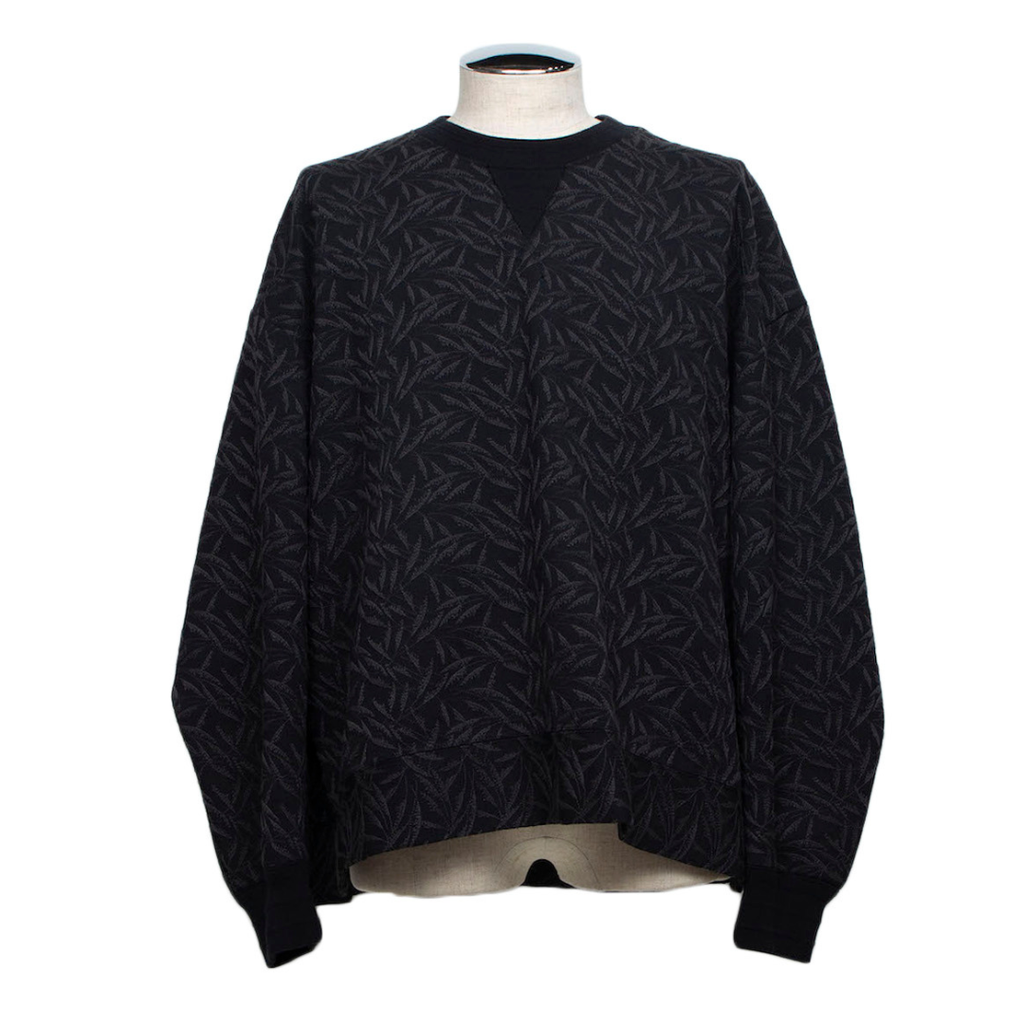 Original fabric Side Vent Pullover (BLACK)
