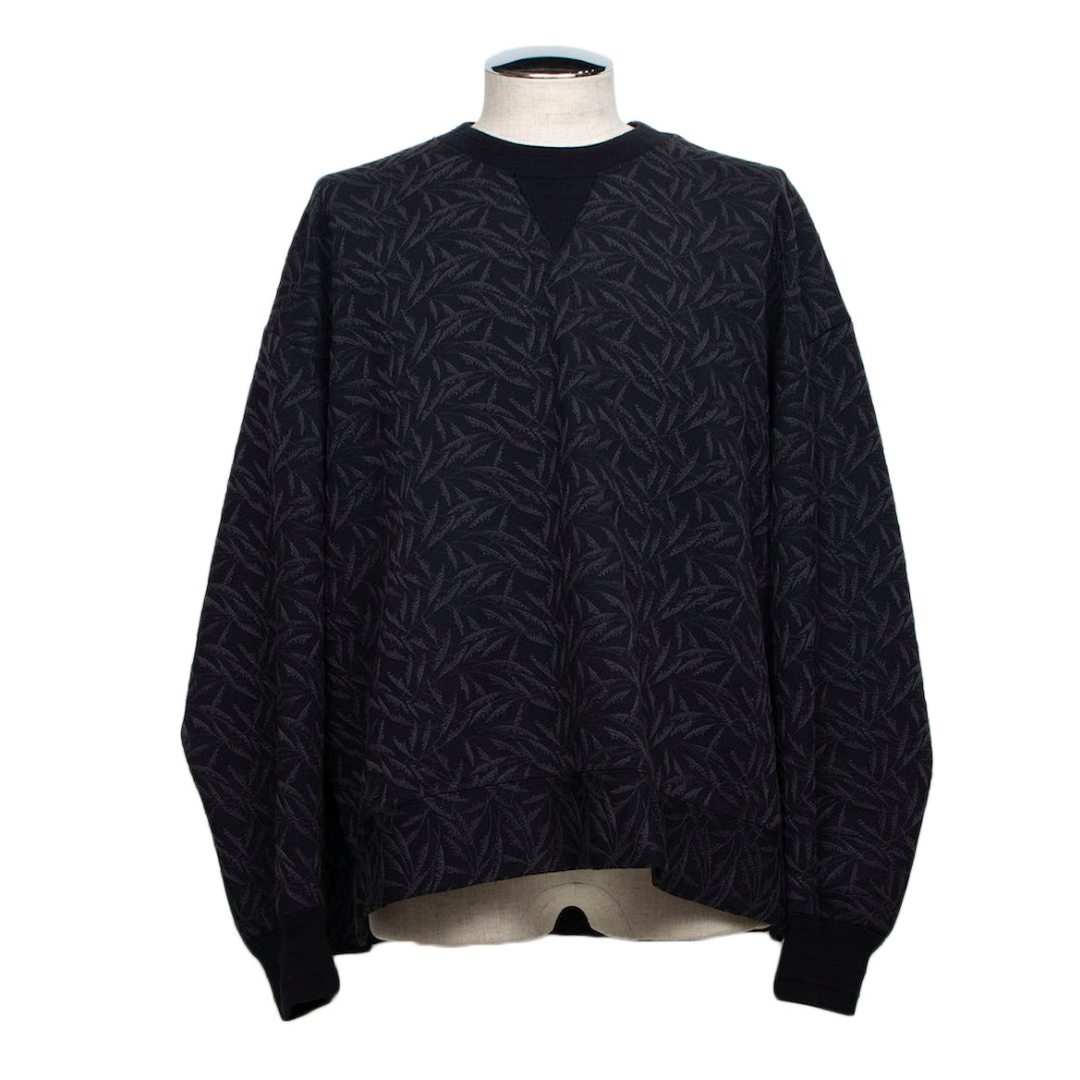 Original fabric Side Vent Pullover (BLACK)