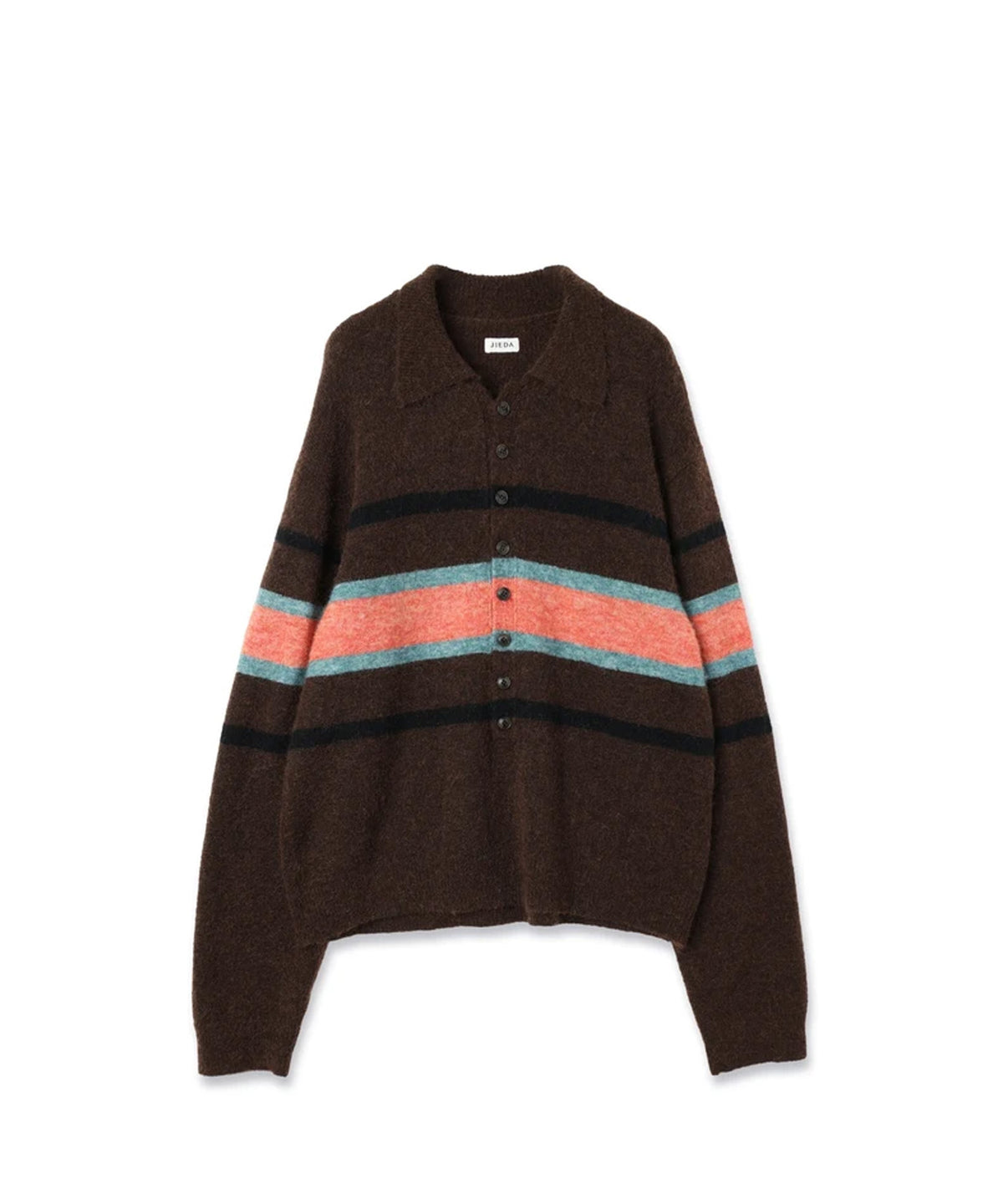 STRIPED KNIT POLO