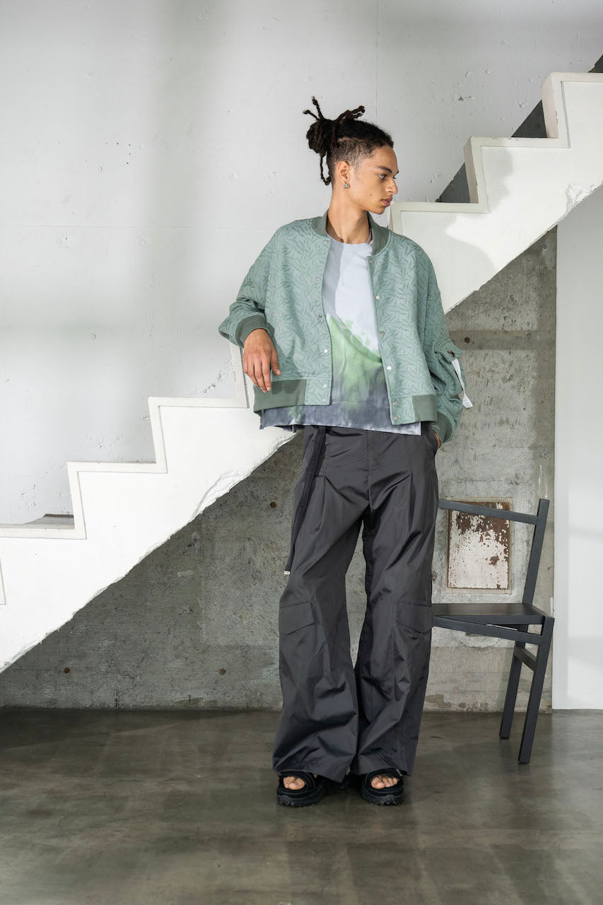Original fabric stadium jacket (GLASS GREEN)