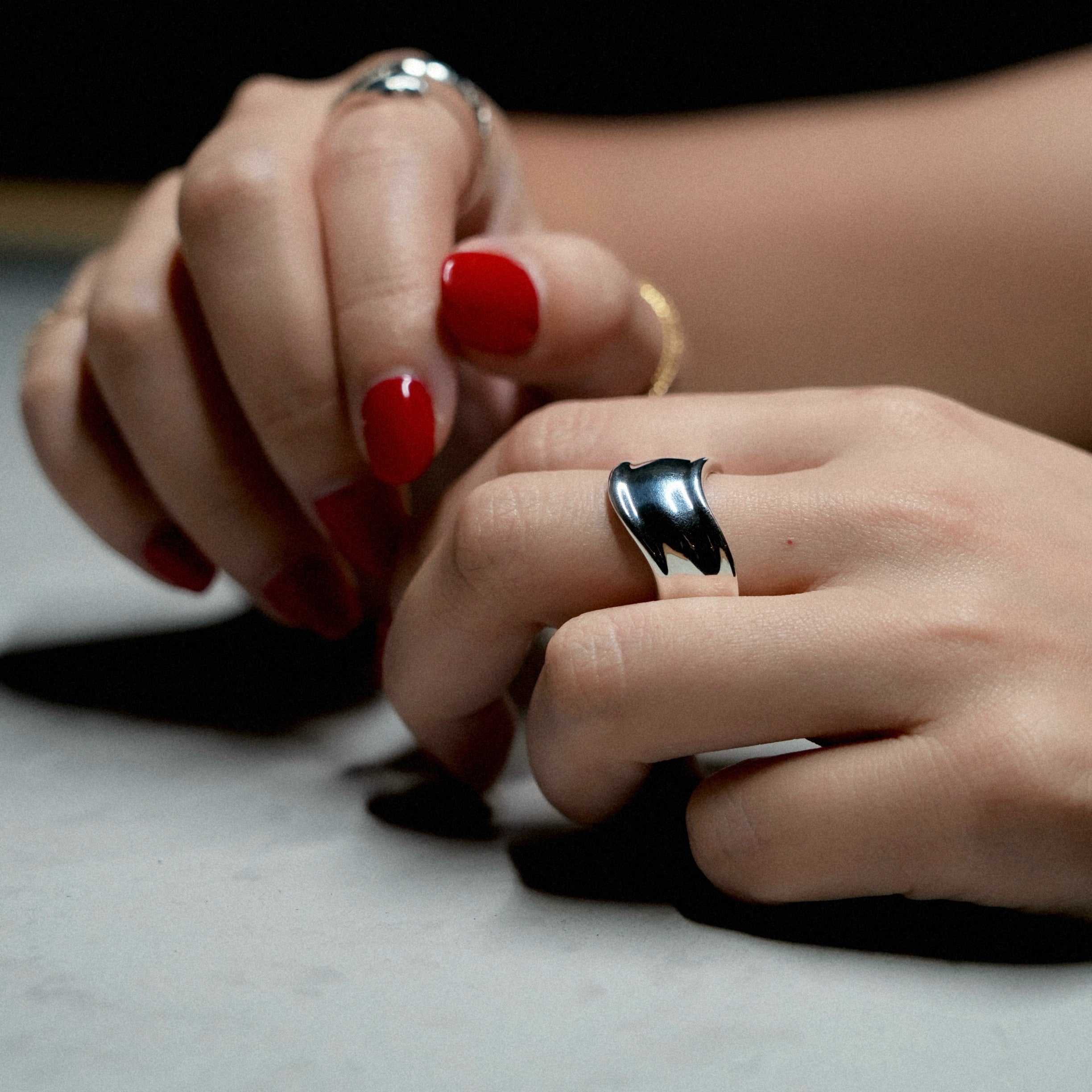 acid ring (silver)