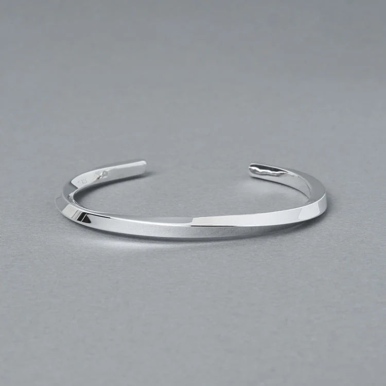 シルバー925 バングル ｜幅4mm
