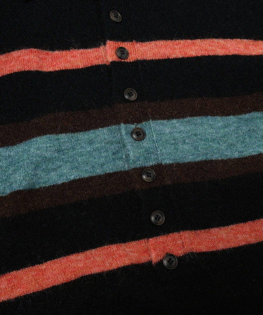 STRIPED KNIT POLO