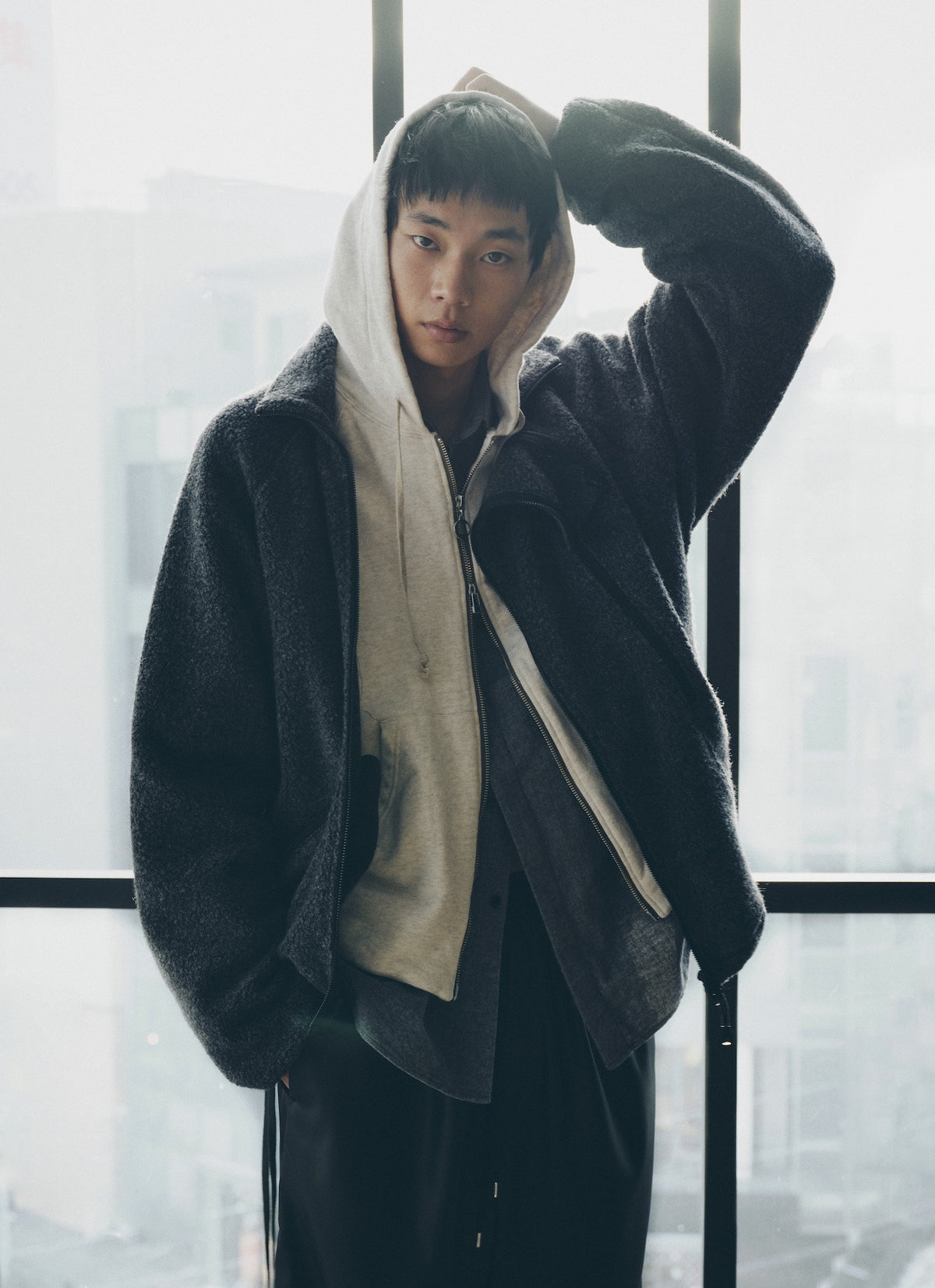 ARC ZIPUP HOODIE C.B.